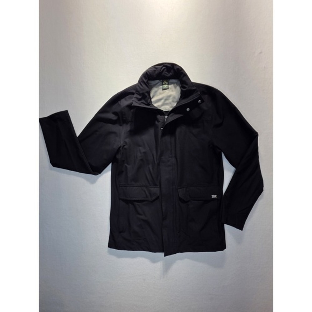 Eastern Mountain Sports EMS Men's Compass Utility Jacket Black Medium With Hood